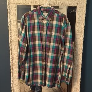 Men's Multicolor Plaid Shirt